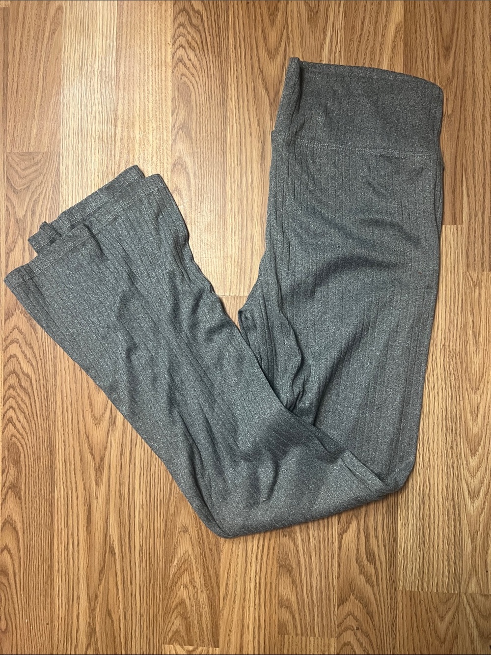 Women's Gray flare leggings/Pants